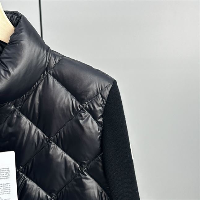 MONCLER DOWN PUFFER WOOL CARDIGAN - MC031