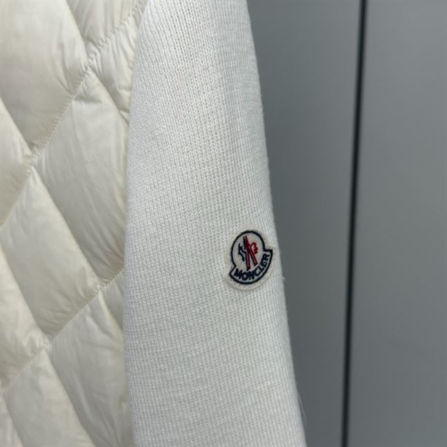 MONCLER DOWN PUFFER WOOL CARDIGAN - MC032
