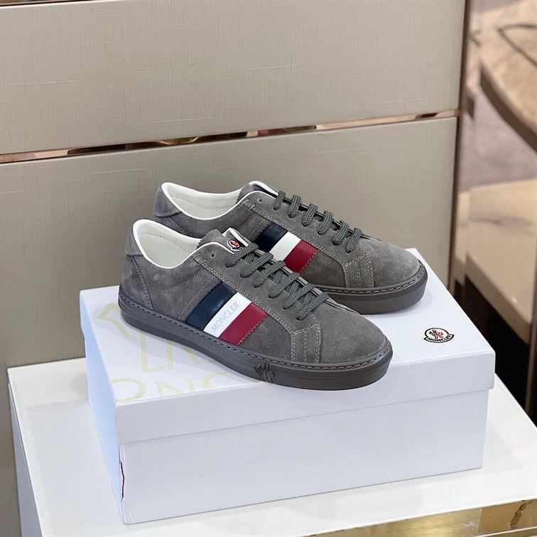 MONCLER NEW MONACO SUEDE SNEAKERS - MCS004