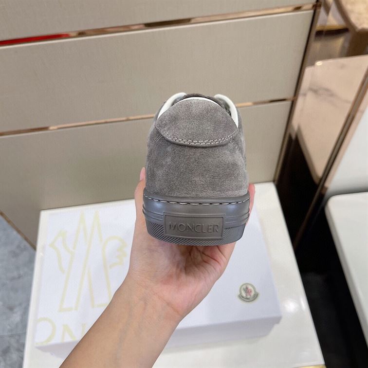MONCLER NEW MONACO SUEDE SNEAKERS - MCS004