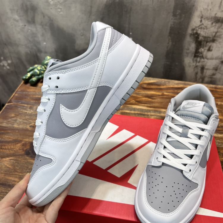 NIKE SB DUNK LOW RETRO WHITE GREY - NSN014