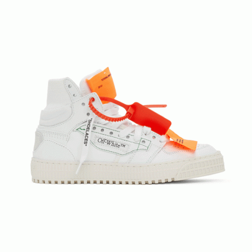 OFF-WHITE 3.0 COURT LEATHER HIGH-TOP SNEAKERS - OFW009