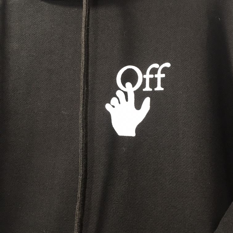 OFF-WHITE CARAVAGGIO ARROW HOODIE - OS004