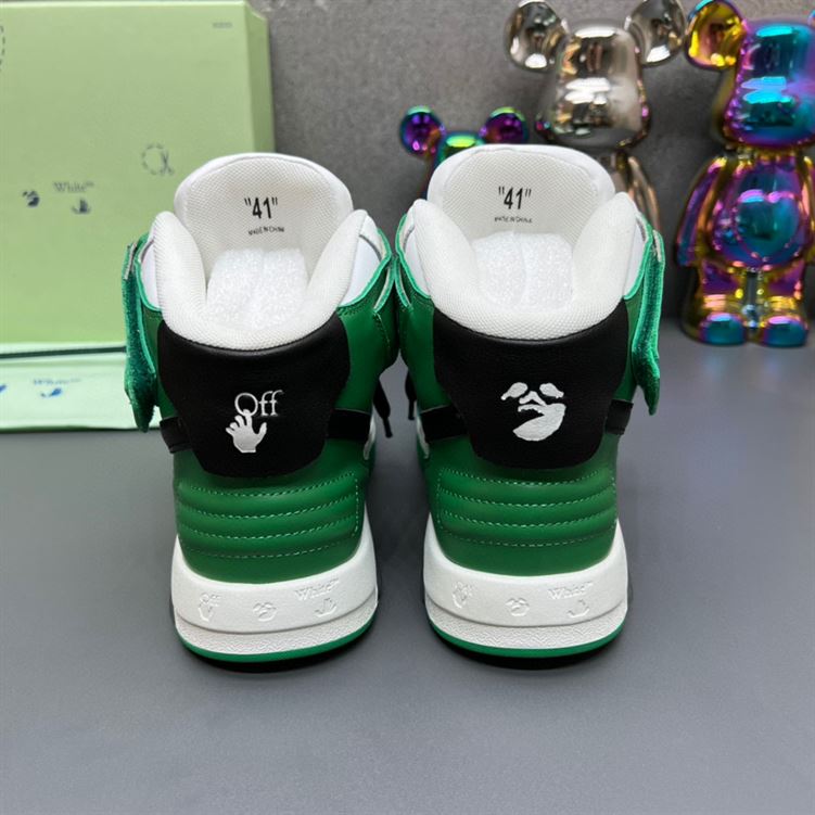OFF-WHITE OUT OFF OFFICE MID TOP LEA - OFW021
