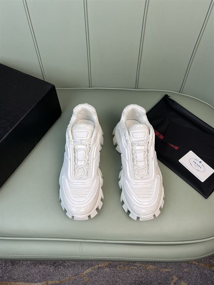 PRADA CLOUDBUST THUNDER TECHNICAL FABRIC SNEAKERS - PRS003