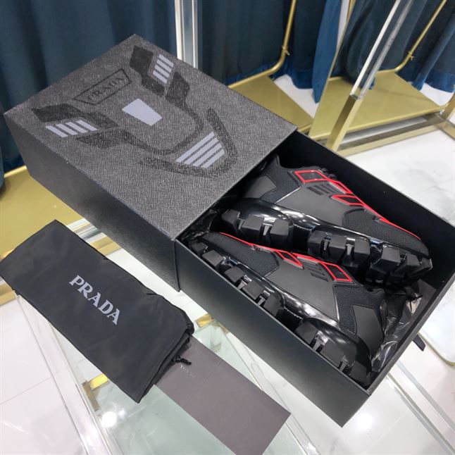 PRADA CLOUDBUST THUNDER TECHNICAL FABRIC SNEAKERS - PRS063