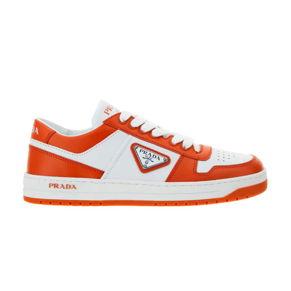 PRADA DOWNTOWN LEATHER SNEAKERS - PRS071