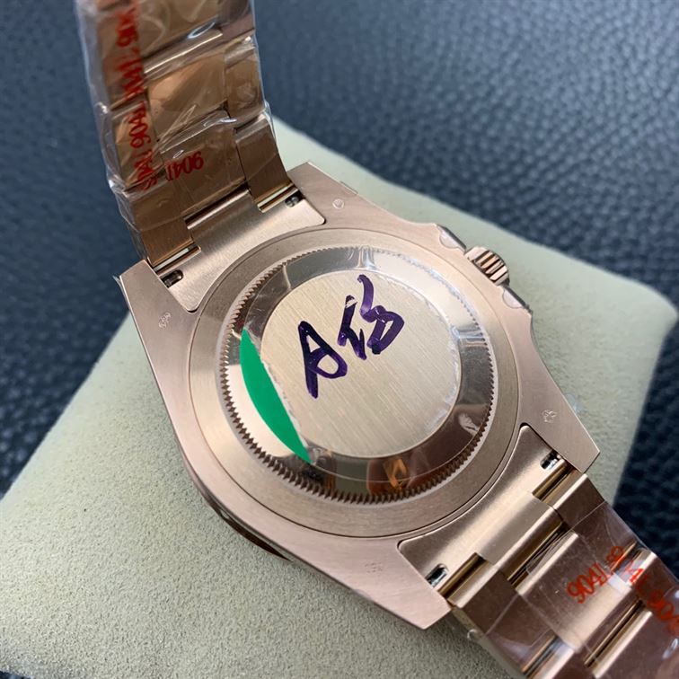 ROLEX GMT-MASTER II EVEROSE GOLD ROOT BEER BROWN 40MM