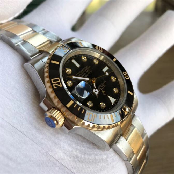 ROLEX SUBMARINER DATE BLACK DIAL 41MM WATCH