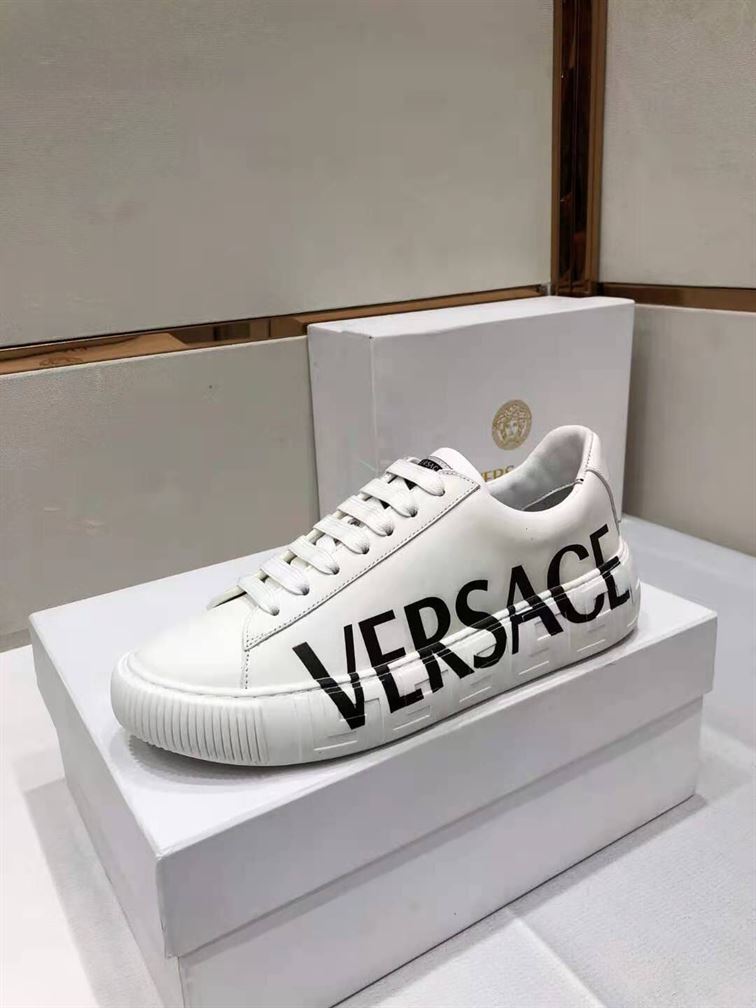 VERSACE GRECA LOGO SNEAKERS - VSS012