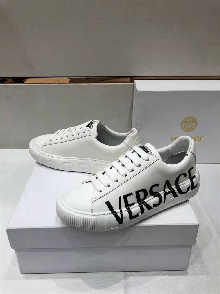 VERSACE GRECA LOGO SNEAKERS - VSS012