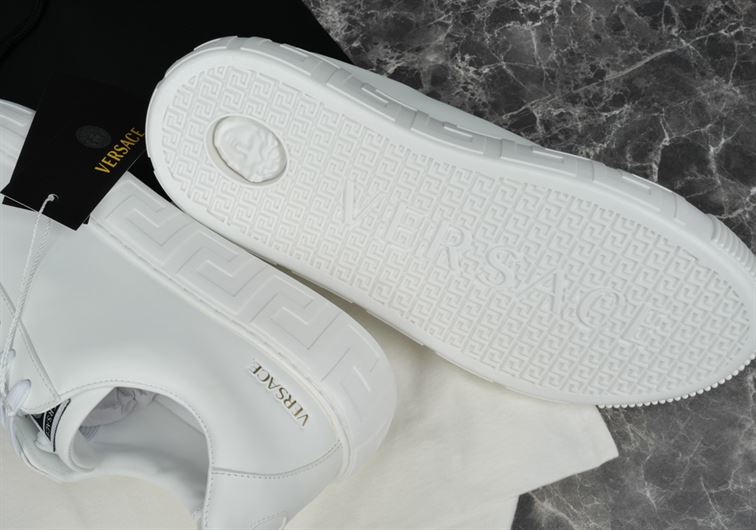 VERSACE GRECA SNEAKERS IN WHITE - VSS013