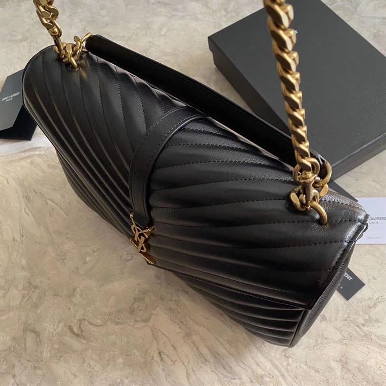 YSL COLLEGE BLACK BAG