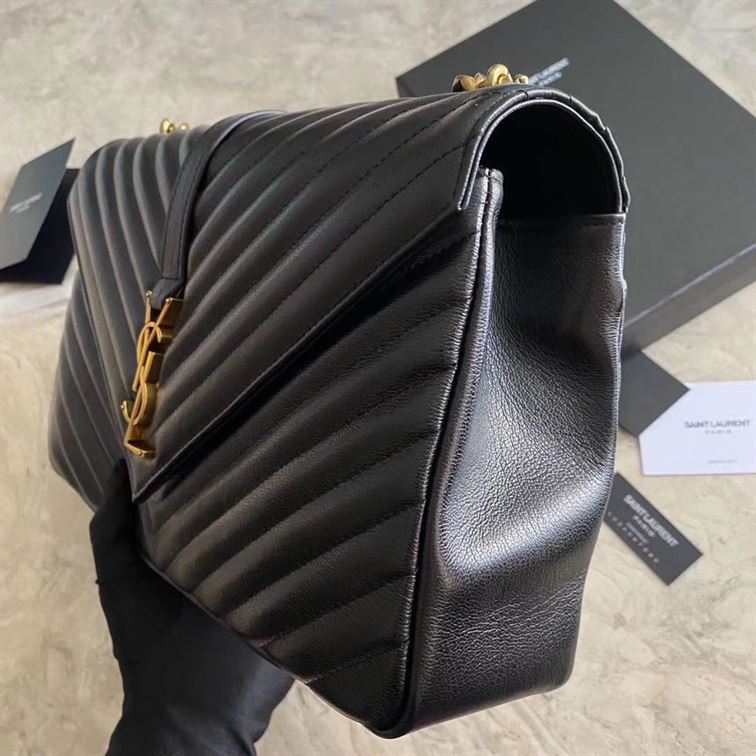 YSL COLLEGE BLACK BAG