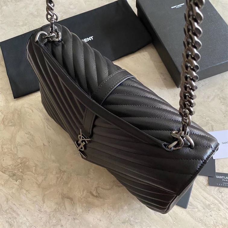 YSL COLLEGE BLACK BAG