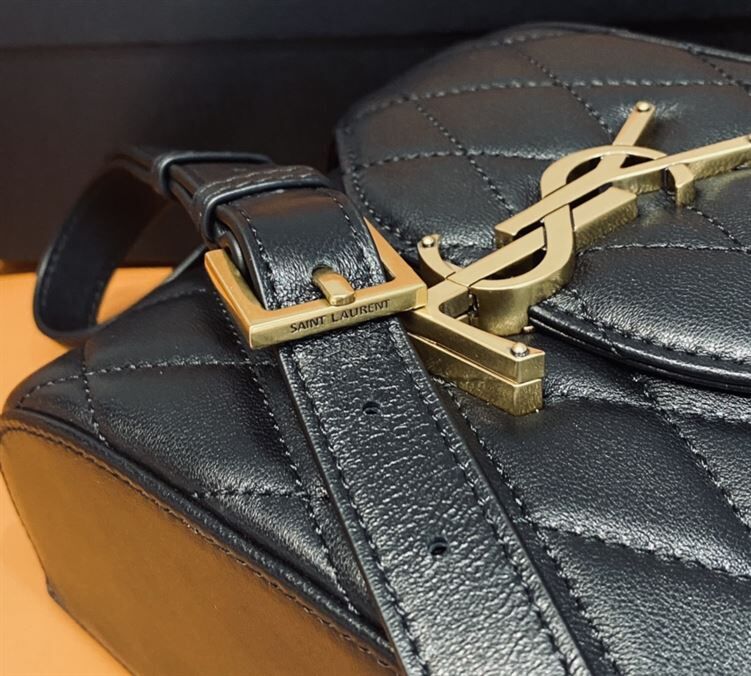 YSL JUNE QUILTED LEATHER CROSSBODY BAG