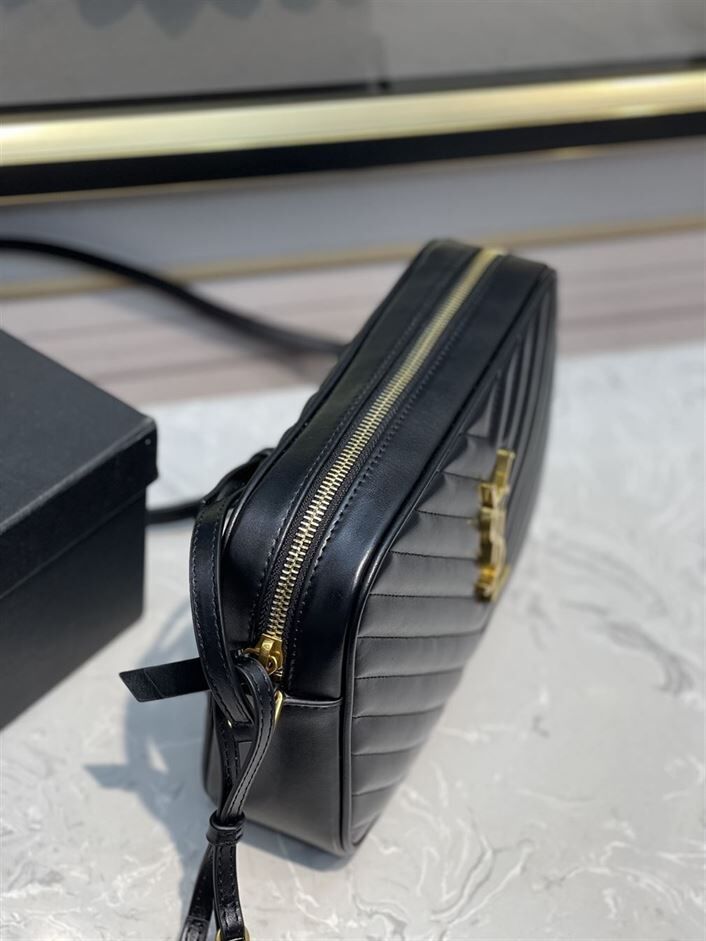 YSL LOU CAMERA BAG IN QUILTED LEATHER