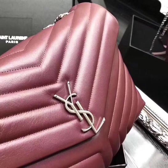 YSL LOULOU ROSEWOOD BAG