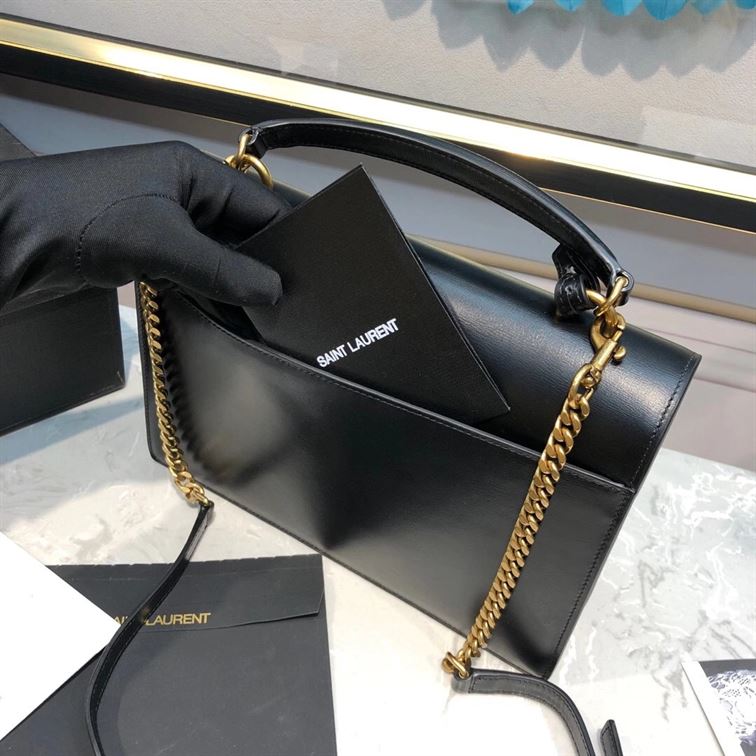 YSL MEDIUM SUNSET BLACK BAG