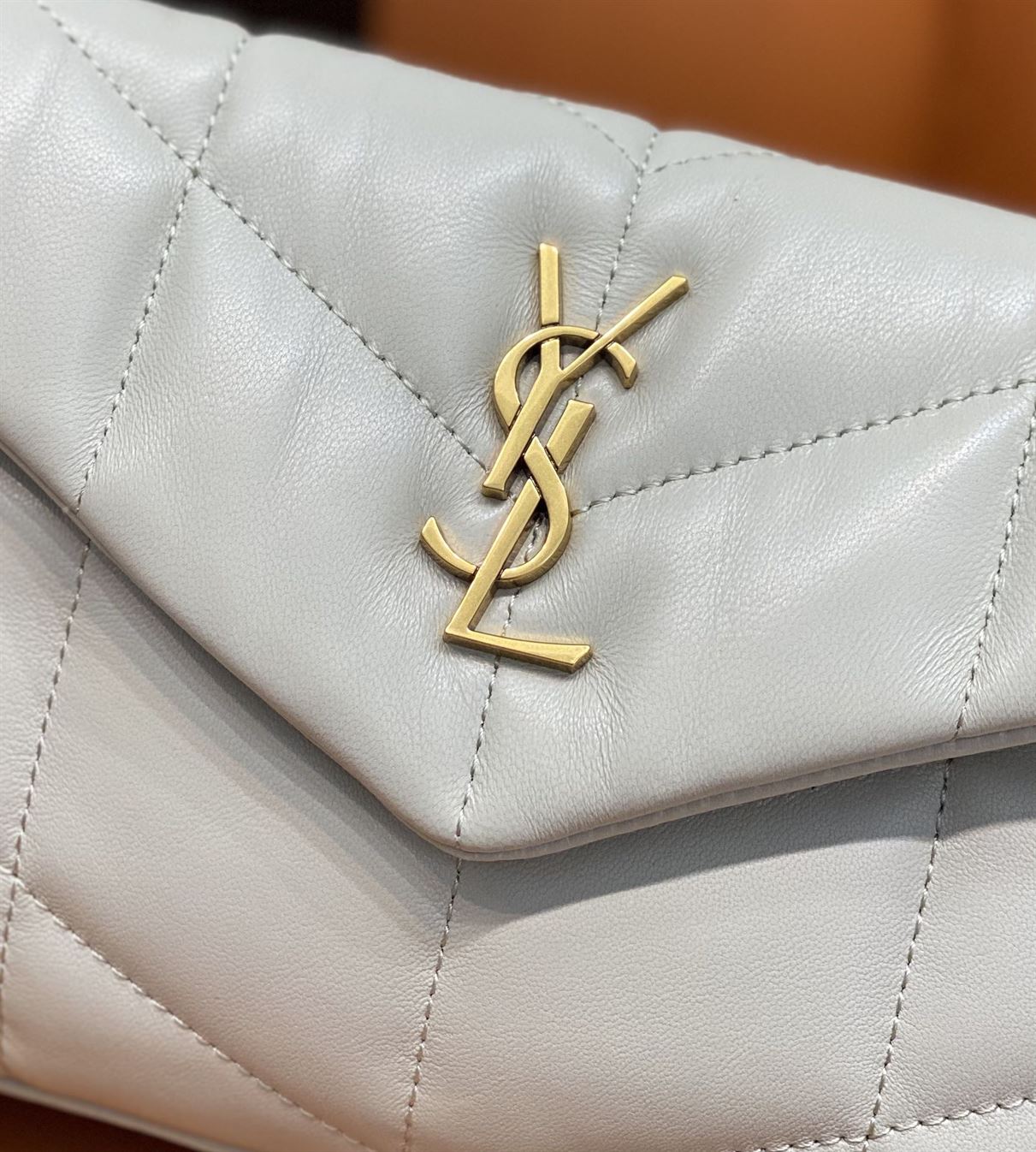 YSL PUFFER TOY BAG IN QUILTED LAMBSKIN