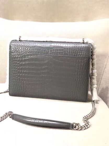 YSL SUNSET GREY BAG