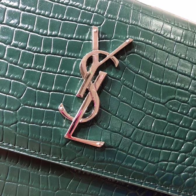 YSL SUNSET MOSS GREEN BAG
