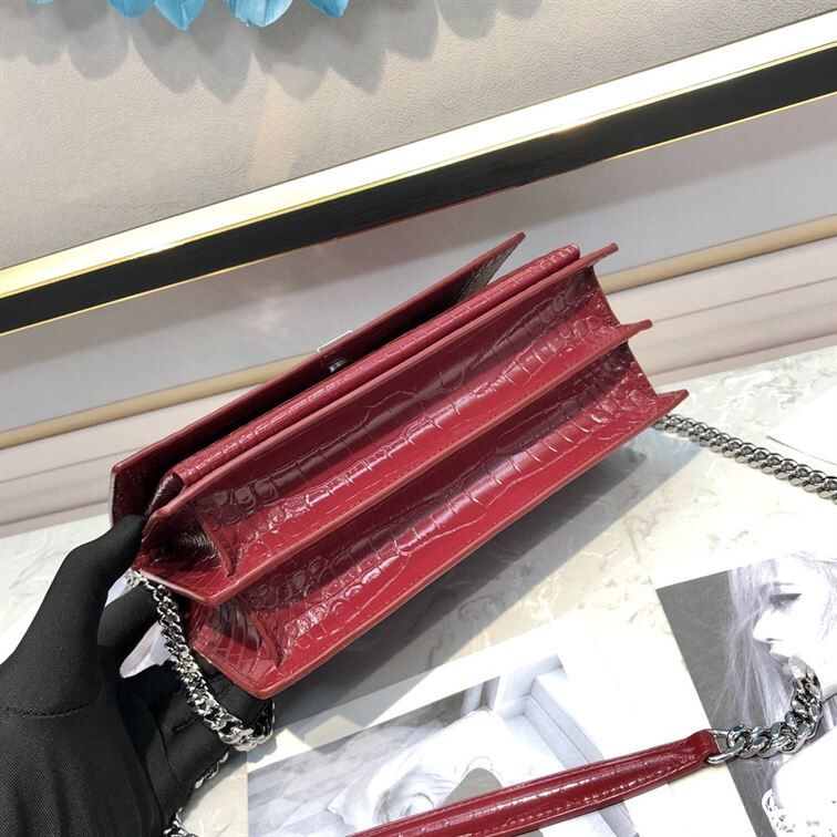 YSL SUNSET RED BAG