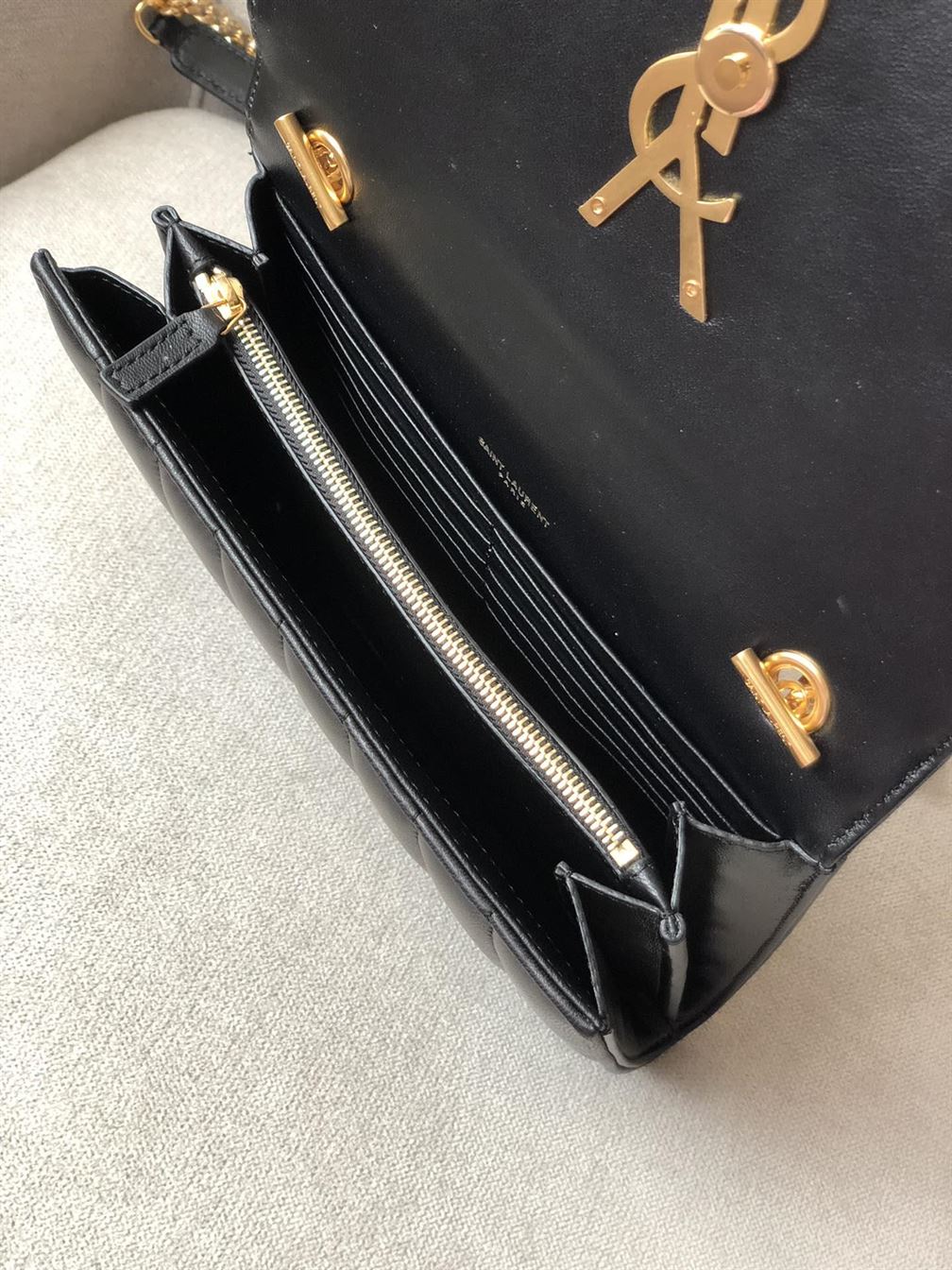 YSL VICKY BLACK BAG