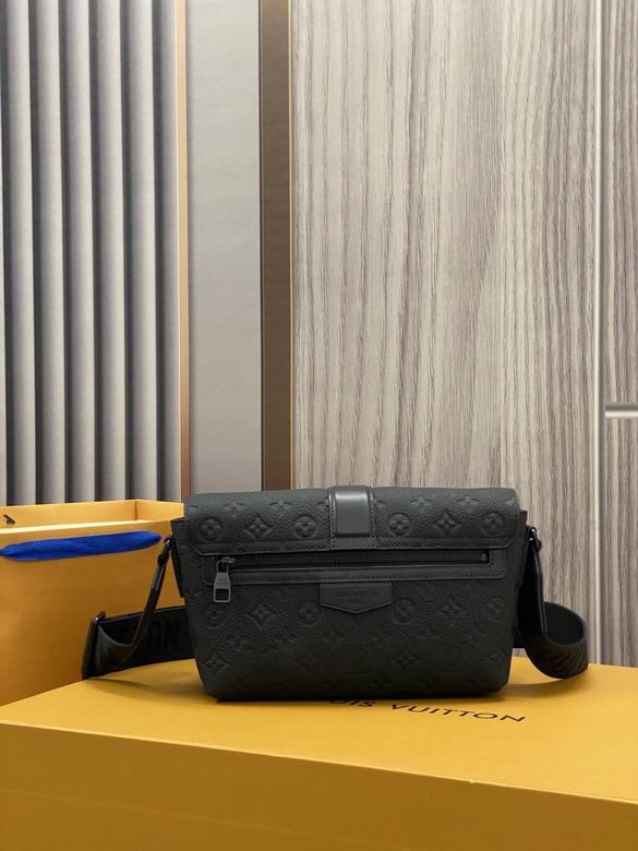 Louis Vuitton S-Cape Messenger Black Bag
