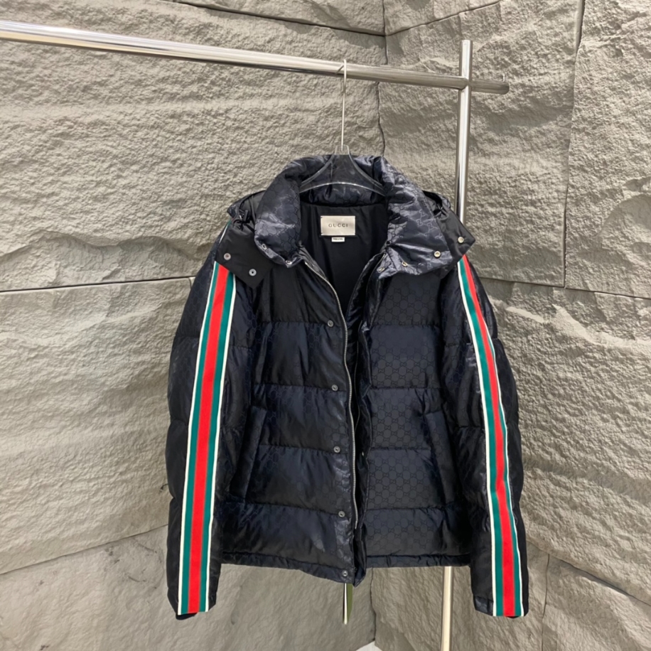 GUCCI Jumbo Down in Black Jacket - GCJ052