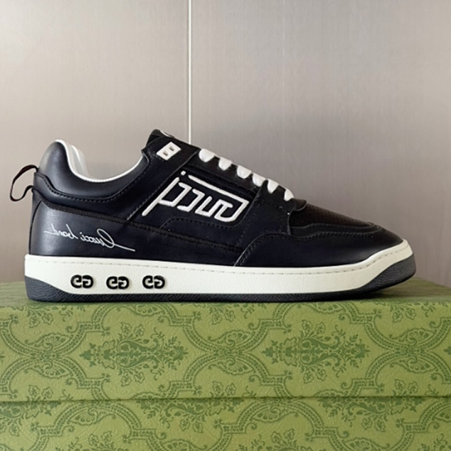 Gucci Black Mid Sneaker - GCC164