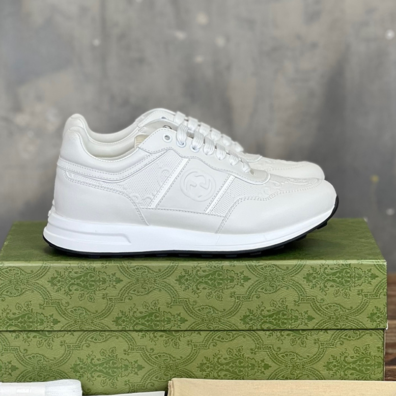 Gucci White Mid Sneaker - GCC165