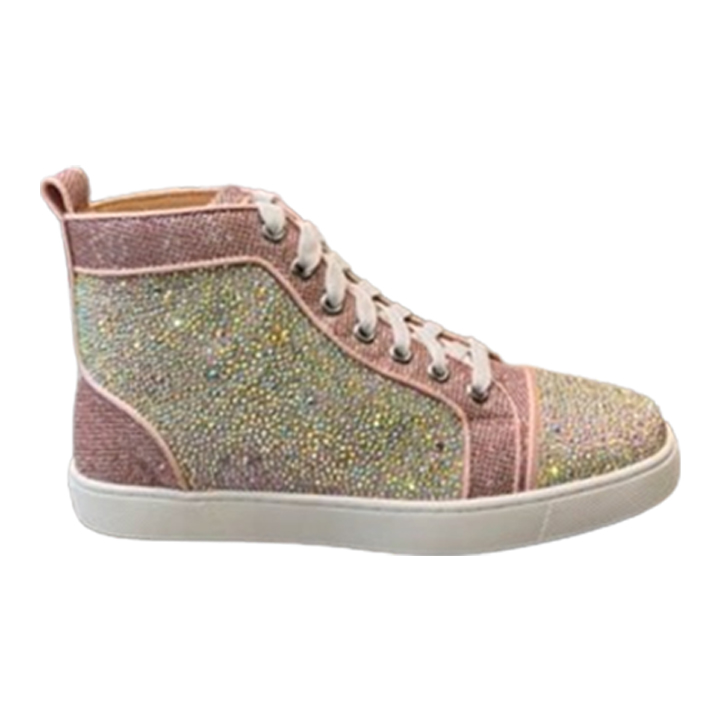 Christian Louboutin Pink Red Sneaker - CLS055