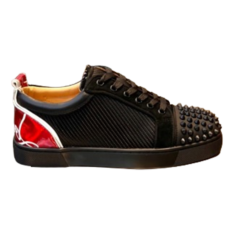 Christian Louboutin Version Black Red Sneaker - CLS037