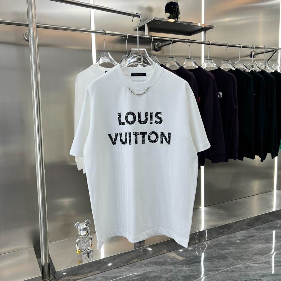 Louis Vuitton White Short Sleeve Shirt - LVTS076