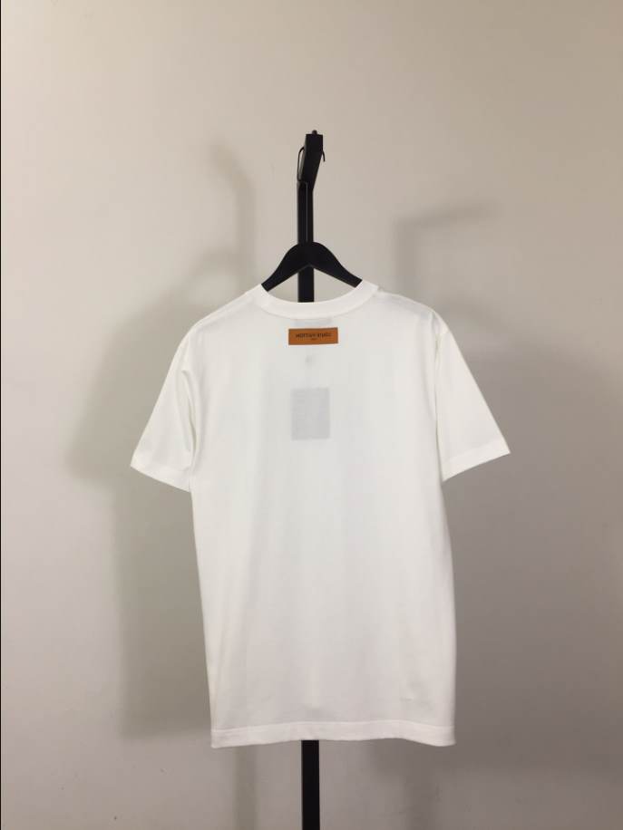 Louis Vuitton Flower Logo Shirt White - LVTS082