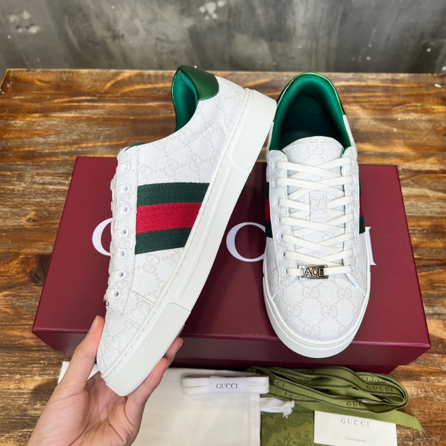 Gucci Ace With Web Sneaker - GCC168