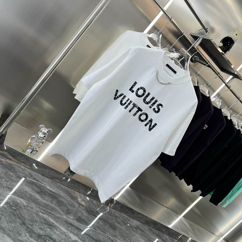Louis Vuitton White Short Sleeve Shirt - LVTS076