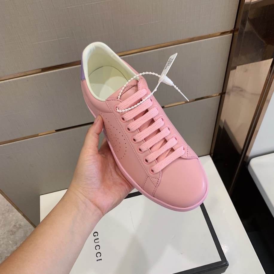 Gucci New Ace Pink Purple Sneakers - GCC211