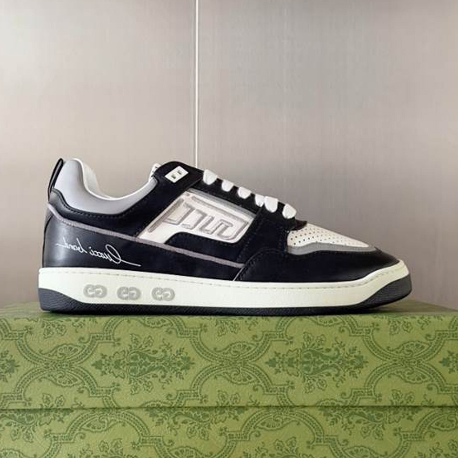 Gucci Basket Grey White Sneakers - GCC222