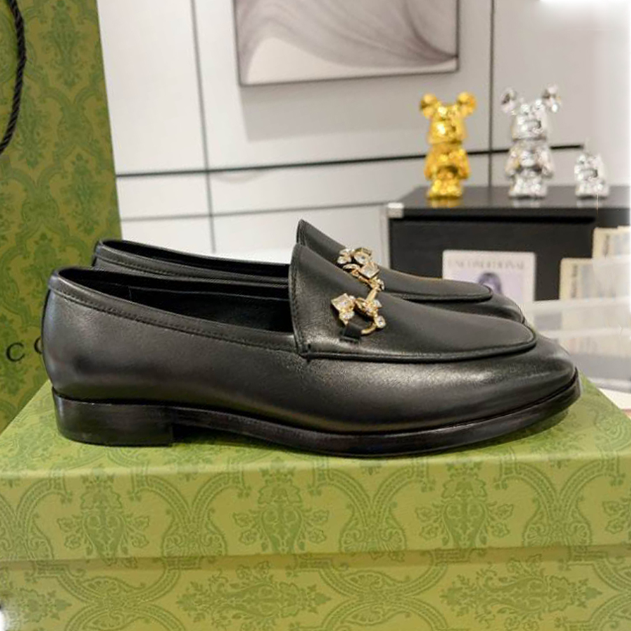 Gucci Jordaan Black Loafer - GL066