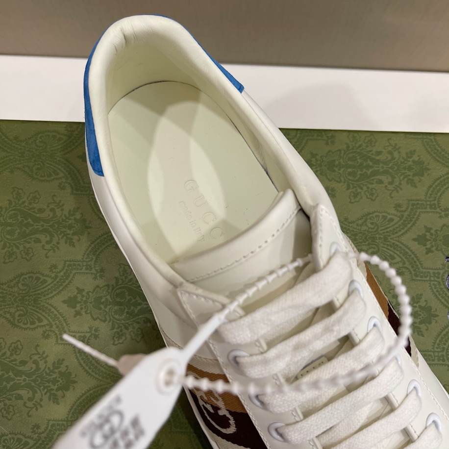 Gucci Ace Blue Interlocking Sneakers - GCC228