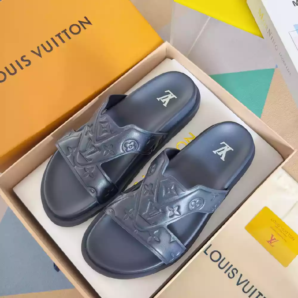 LV OASIS MULE MONO MEN BLACK - LVSD058 LV OASIS MULE MONO MEN BLACK