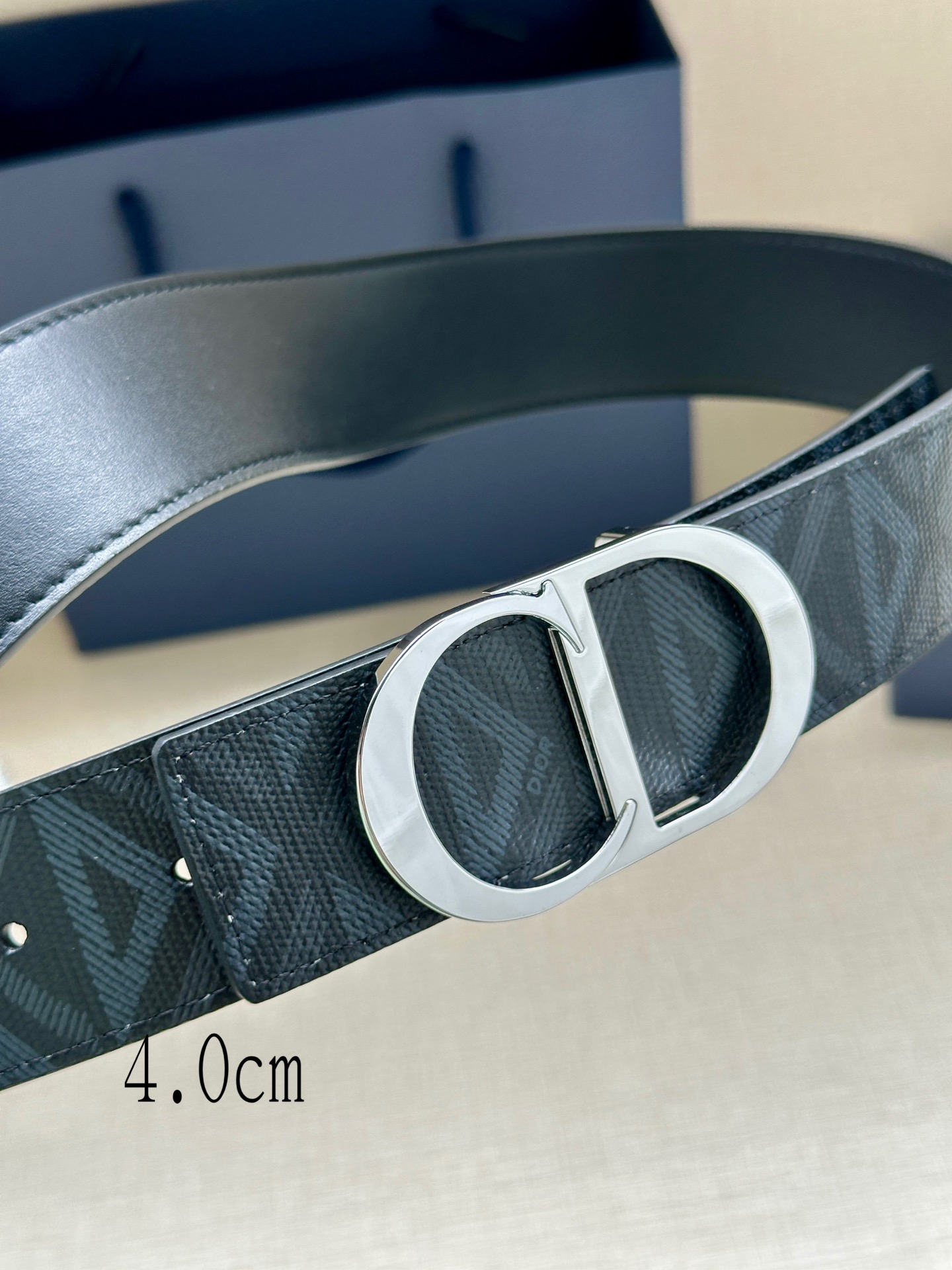 CHRISTIAN DIOR PRINTED PREMIUM QUALITY BELT - DB004 CHRISTIAN DIOR PRINTED PREMIUM QUALITY BELT