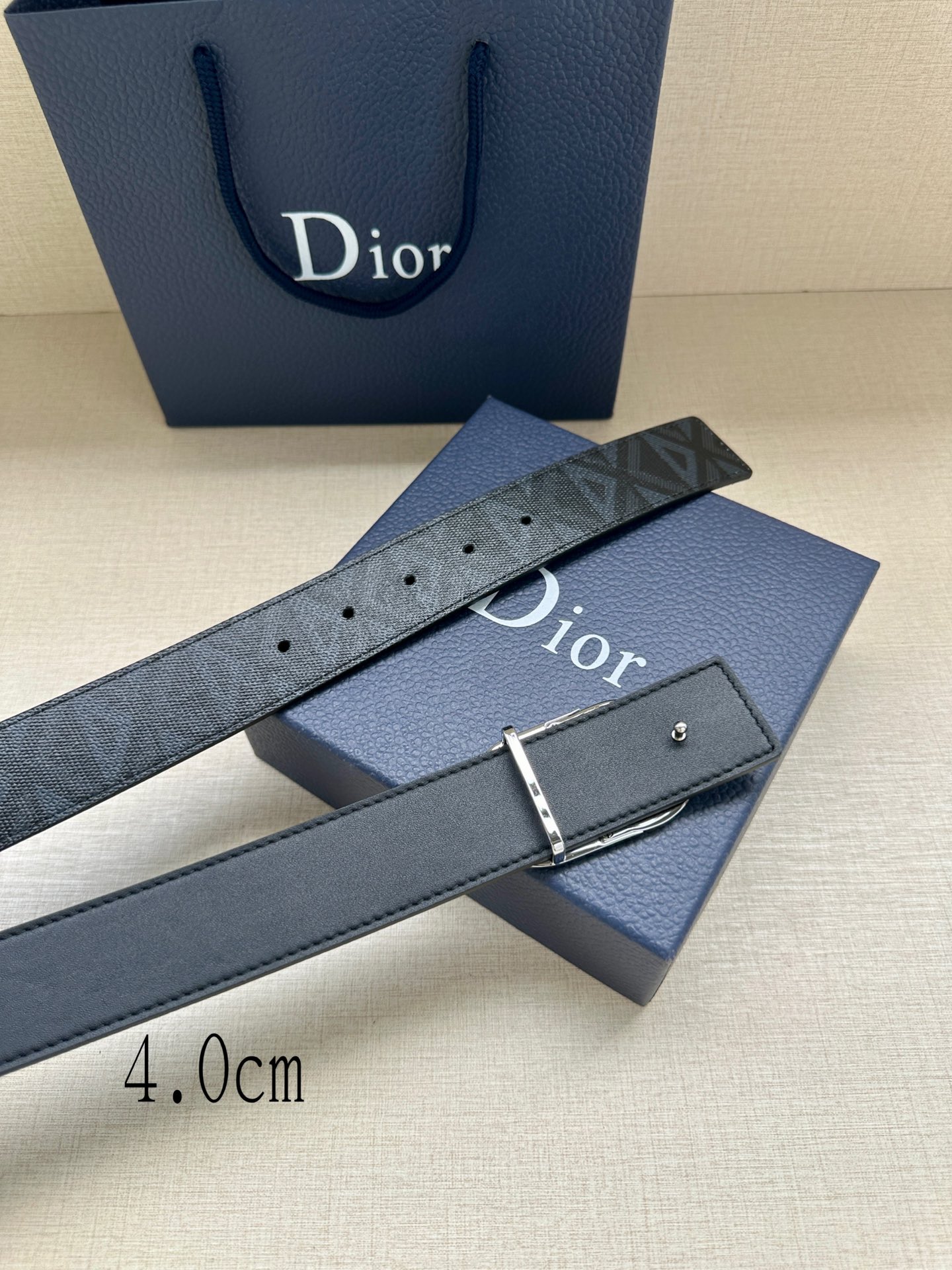 CHRISTIAN DIOR PRINTED PREMIUM QUALITY BELT - DB004 CHRISTIAN DIOR PRINTED PREMIUM QUALITY BELT
