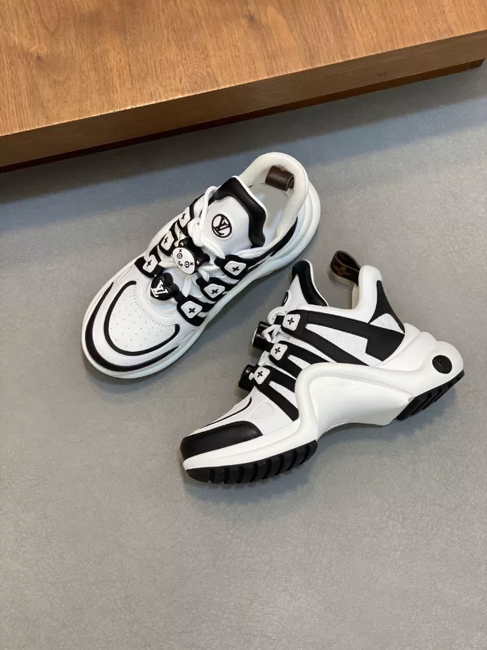 Louis Vuitton Trainer Blue Grey Black Sneaker