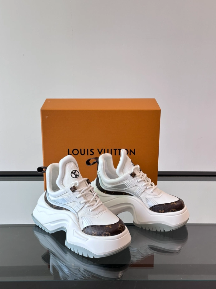 Louis Vuitton Trainer Blue Grey Black Sneaker