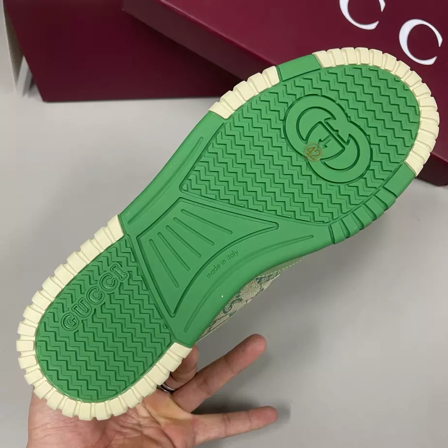 Gucci Re-Web Trainer White Sneakers - GCC208