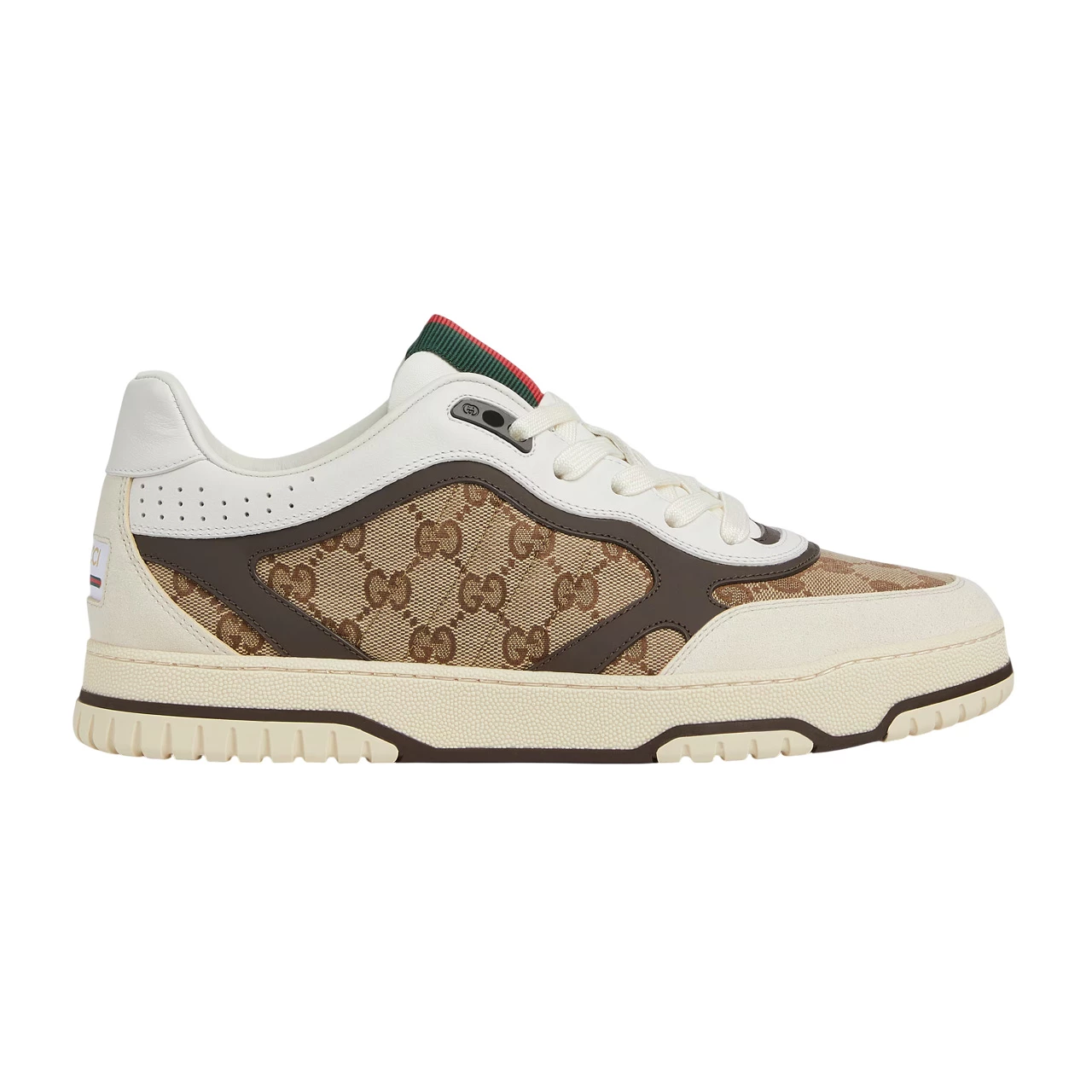 Gucci Re-Web Trainer White Sneakers - GCC208