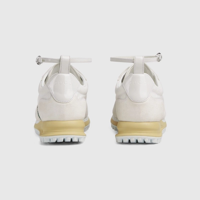 Gucci Re-Web Trainer White Sneakers - GCC208
